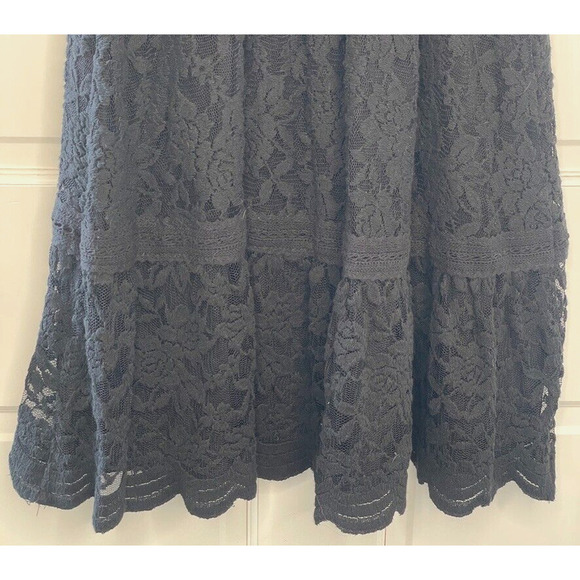 Hollister Women's Lace Crochet Strappy Mini Dress Size Small 90's Y2K Whimsigoth - Picture 11 of 14